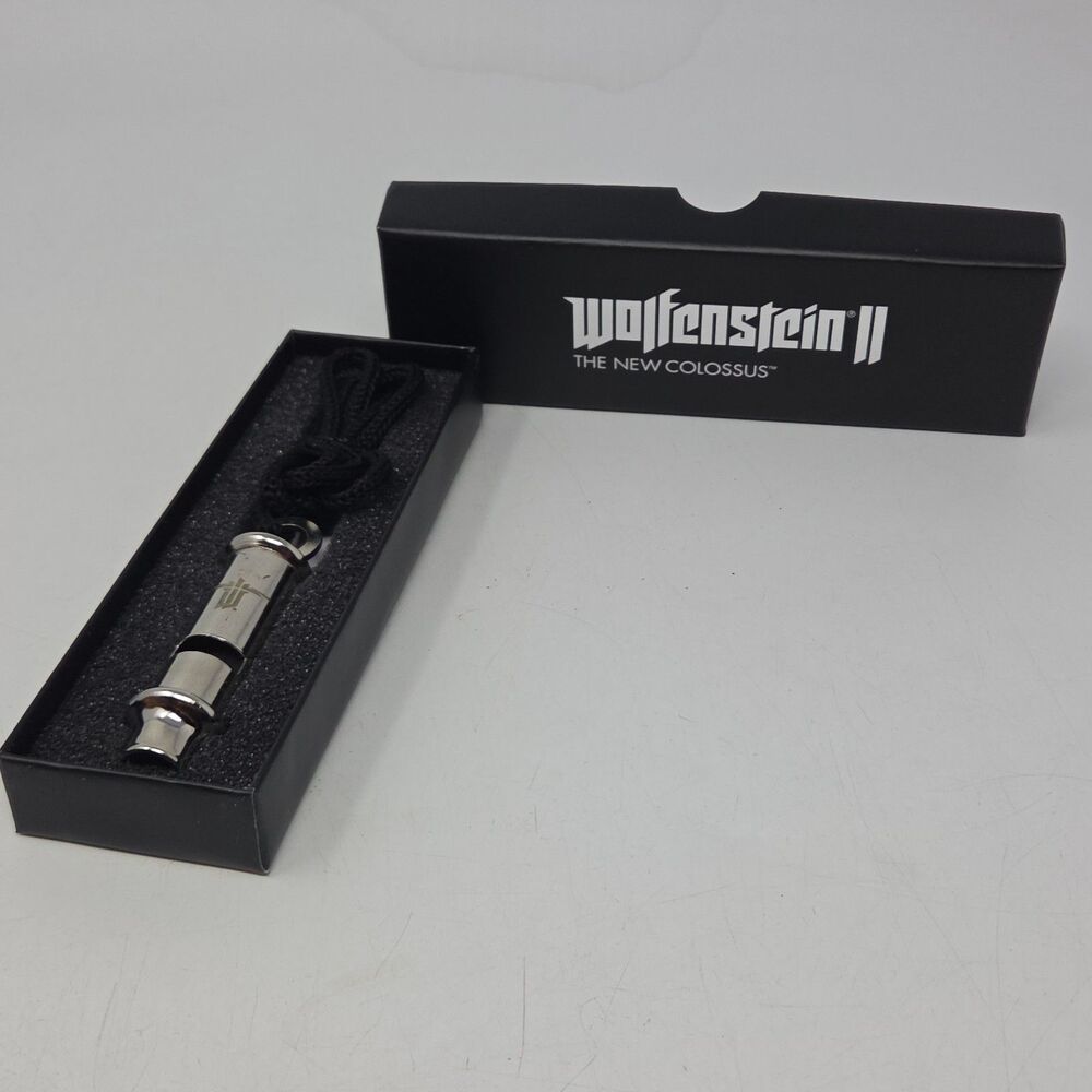 Wolfenstein II The New Colossus Panzerhund Whistle in Box - 2017 Loot Gaming